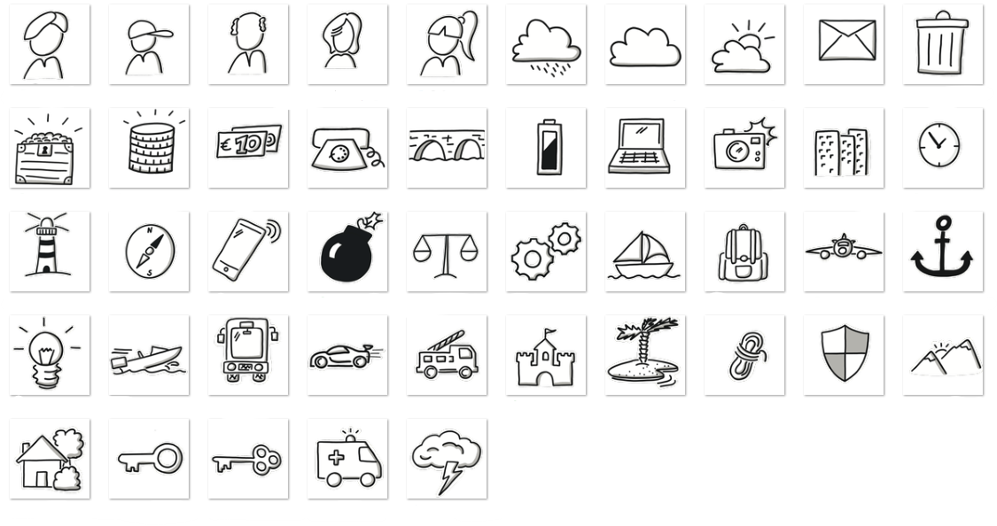 Die neuen YourFlip-Grafiken auf dem coachingspace Whiteboard